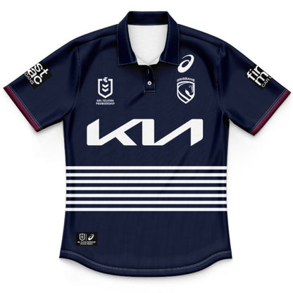 Brisbane Broncos 2026 Kids Away Polo Shirt