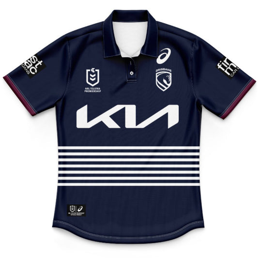 Brisbane Broncos 2026 Kids Away Polo Shirt