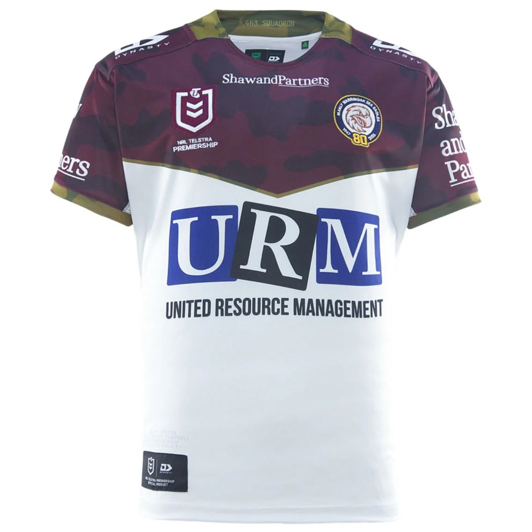 Manly Warringah Sea Eagles 2026 ANZAC Round Jersey