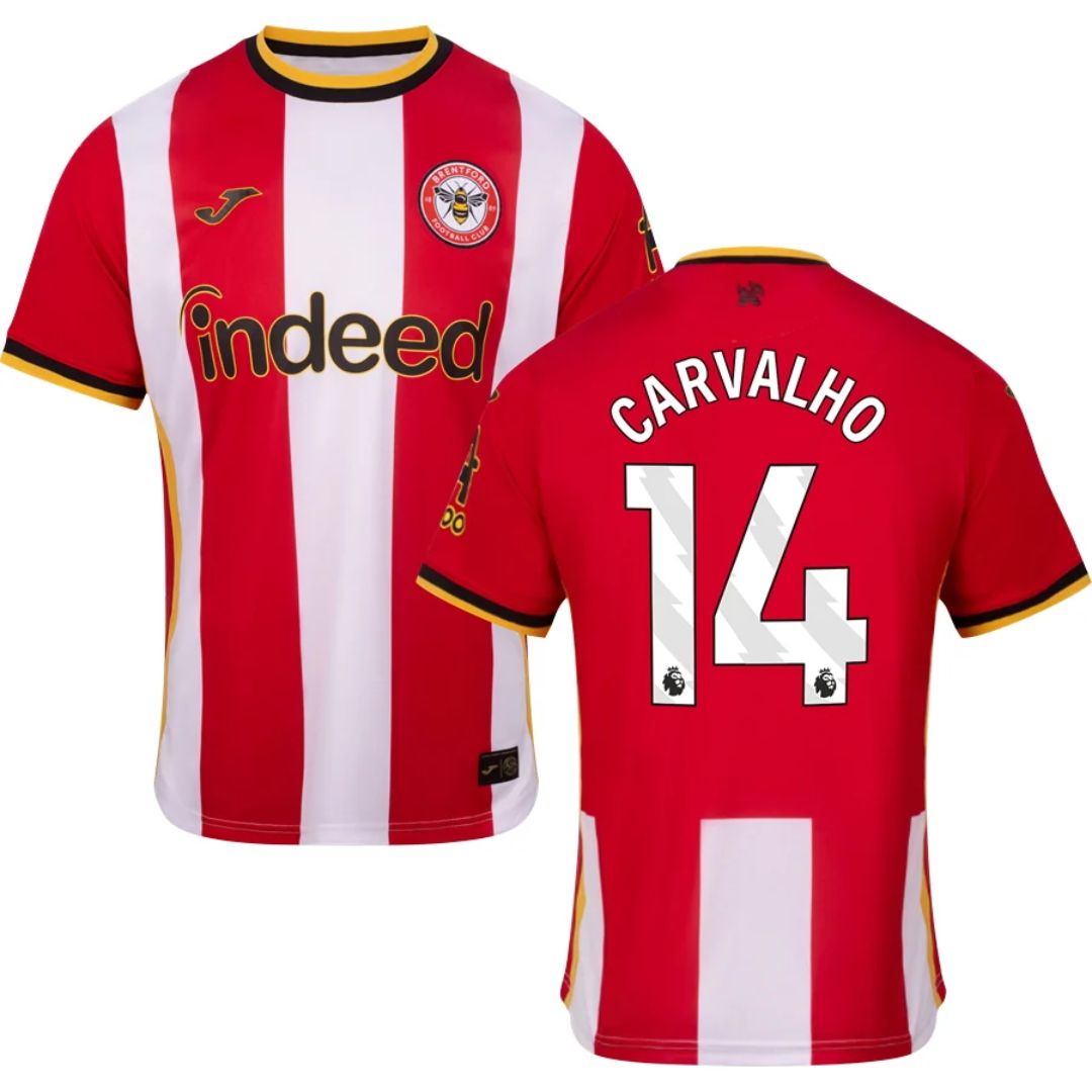 Brentford 2026/27 Carvalho #14 Home Jersey Shirt