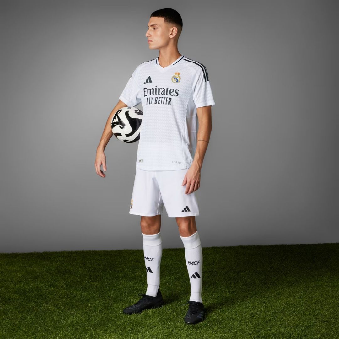 Real Madrid 2024/25 Kids Home Jersey Shirt (Add Your Own Name & Number)