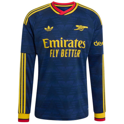 Arsenal Gunners 2026/27 Long Sleeve Away Jersey Shirt