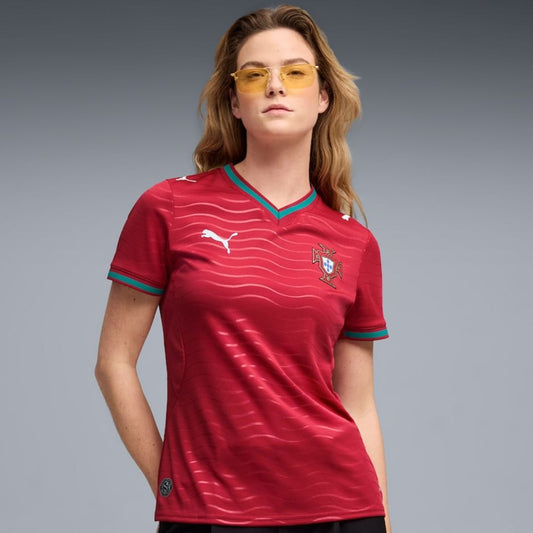 Portugal 2026 Soccer World Cup of Football Women's Home Jersey Shirt