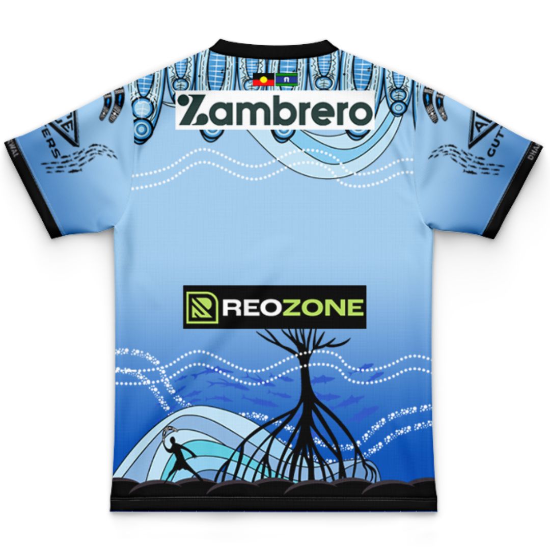 Cronulla Sutherland Sharks 2026 Kids Indigenous Jersey