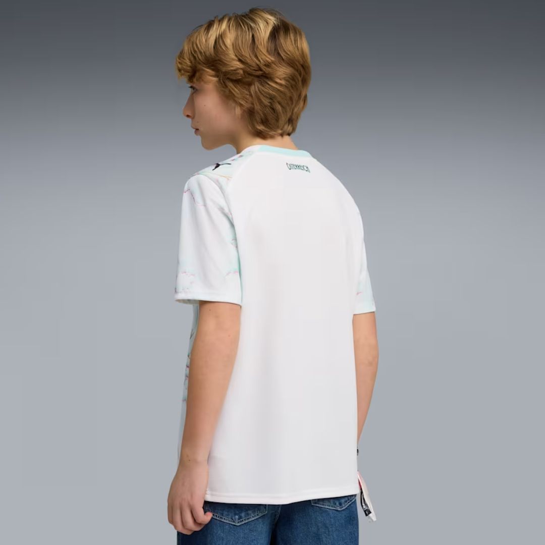 Austria 2026 World Cup Kids Away Jersey Shirt (Choose any Name and Number)