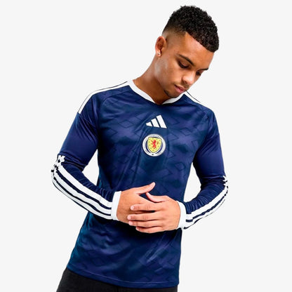 Scotland Football 2026 World Cup Long Sleeve Home Jersey Shirt