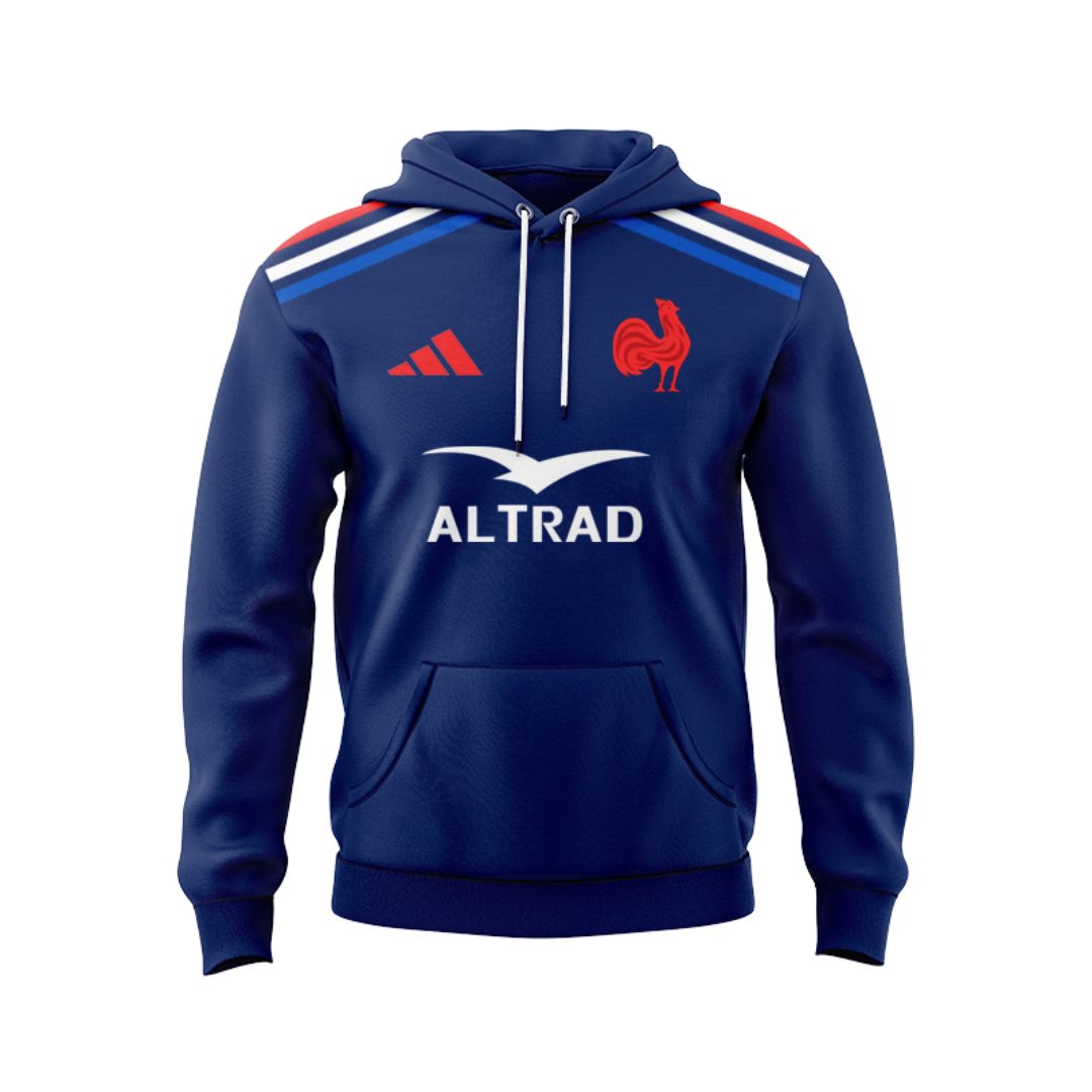 France Les Bleus Rugby 2024 Home Hoodie (Copy)