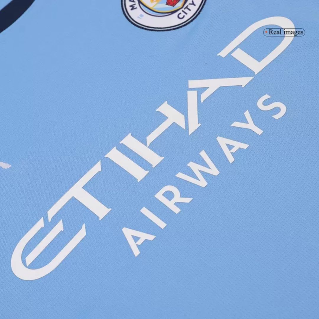 Manchester City 2024/25 Home Jersey Shirt Player's Edition