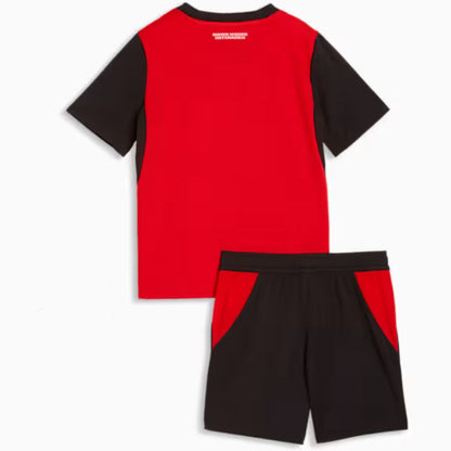 Austria 2026 Kids World Cup Home Jersey Shirt and Shorts Kit