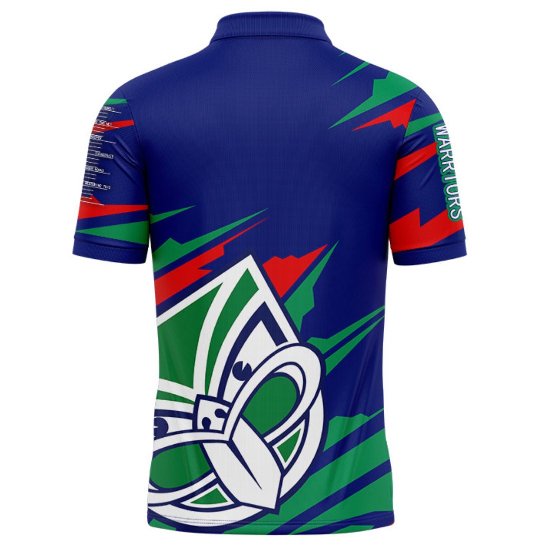 New Zealand Warriors Ignition Fishing Polo Polo Shirt