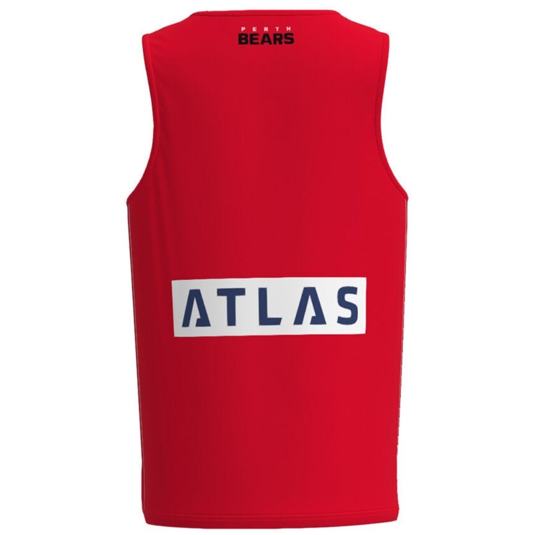 Perth Bears 2027 Red Training Singlet