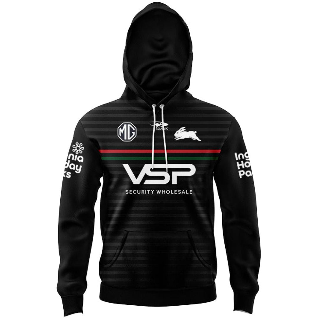 South Sydney Rabbitohs 2024 Training Hoodie with Zipper