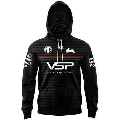 South Sydney Rabbitohs 2024 Training Hoodie with Zipper