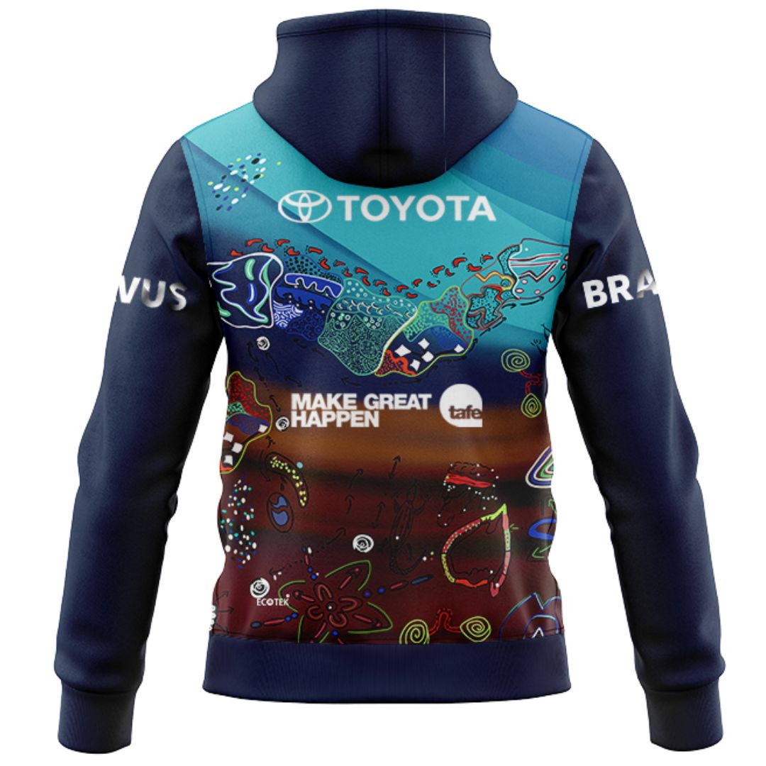 North Queensland Cowboys 2026 Indigenous Hoodie with Zipper