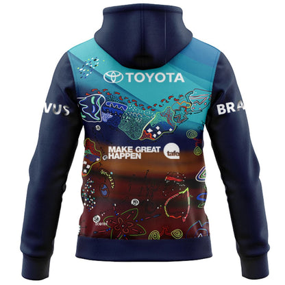 North Queensland Cowboys 2026 Indigenous Hoodie with Zipper