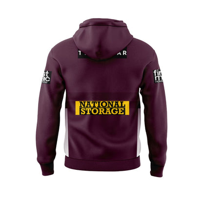 Brisbane Broncos 2026 Home Hoodie with Zipper