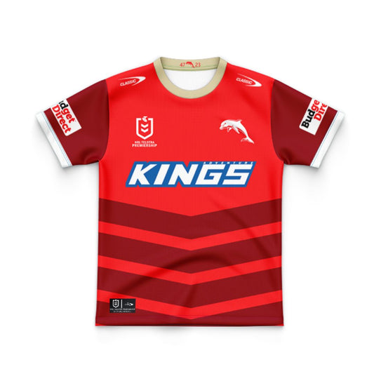 Redcliffe Dolphins 2025 Kids Home Jersey