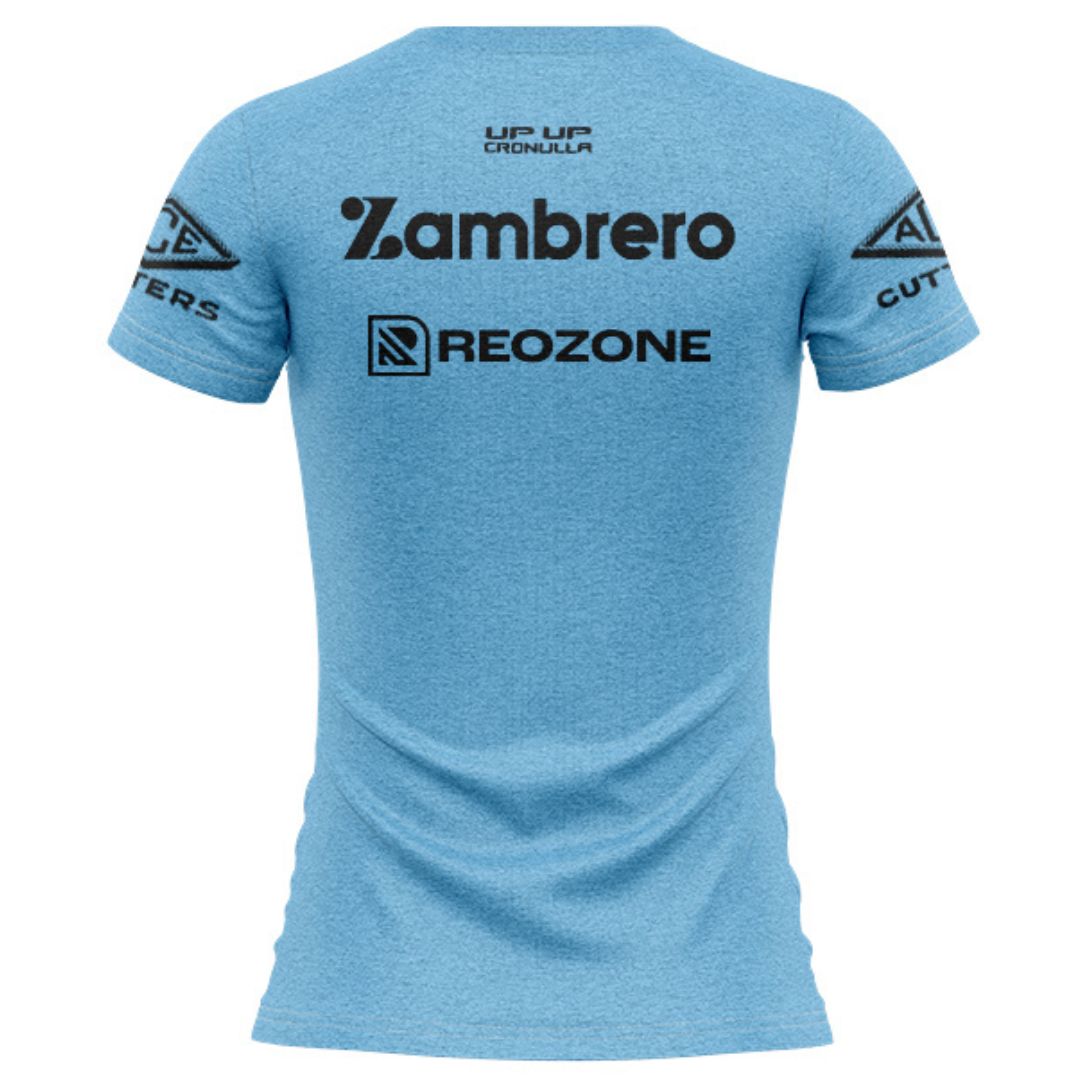 Cronulla Sutherland Sharks 2026 Women's Sky Blue Training Shirt