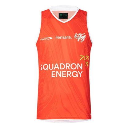 St George Illawarra Dragons 2025 Red Training Singlet