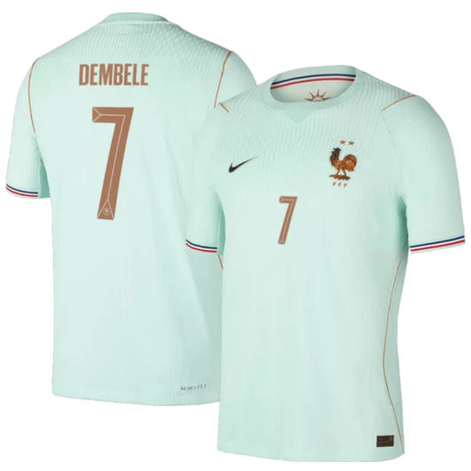 France 2026 World Cup Player's Edition Dembele #7 Away Jersey Shirt
