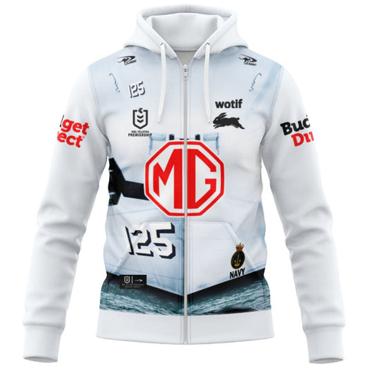 South Sydney Rabbitohs 2026 ANZAC Hoodie with Zipper