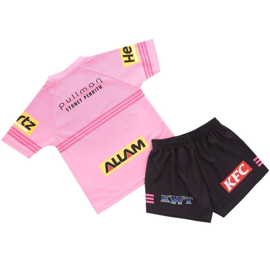 Penrith Panthers 2026 Kids Away Jersey and Shorts Kit