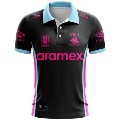 Cronulla Sutherland Sharks 2026 Women In League Polo Shirt