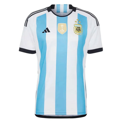 Argentina 2022/23 World Cup Home Kit - Includes Shirt, Shorts & Socks (3 Stars)