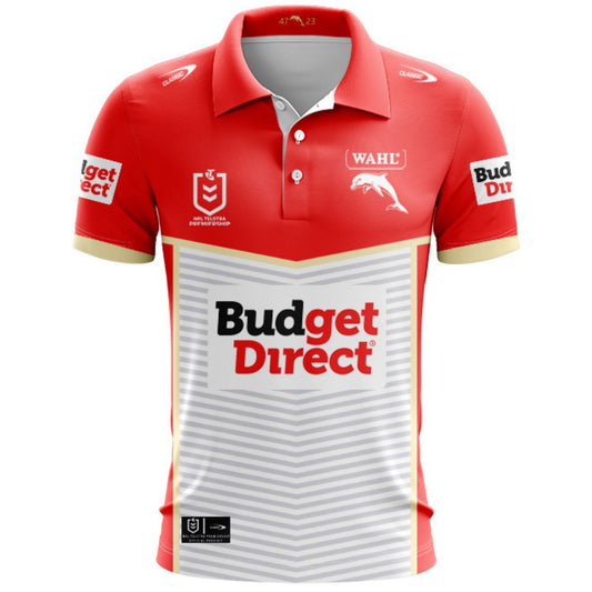 Redcliffe Dolphins 2026 Away Polo Shirt