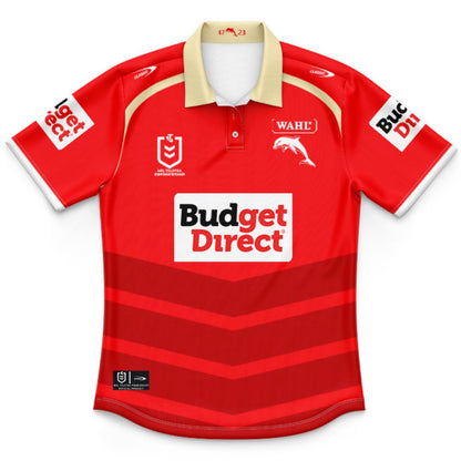 Redcliffe Dolphins 2026 Kids Home Polo Shirt