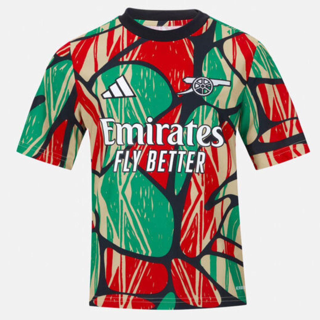 Arsenal Gunners 2024/25 Pre Match Jersey Shirt