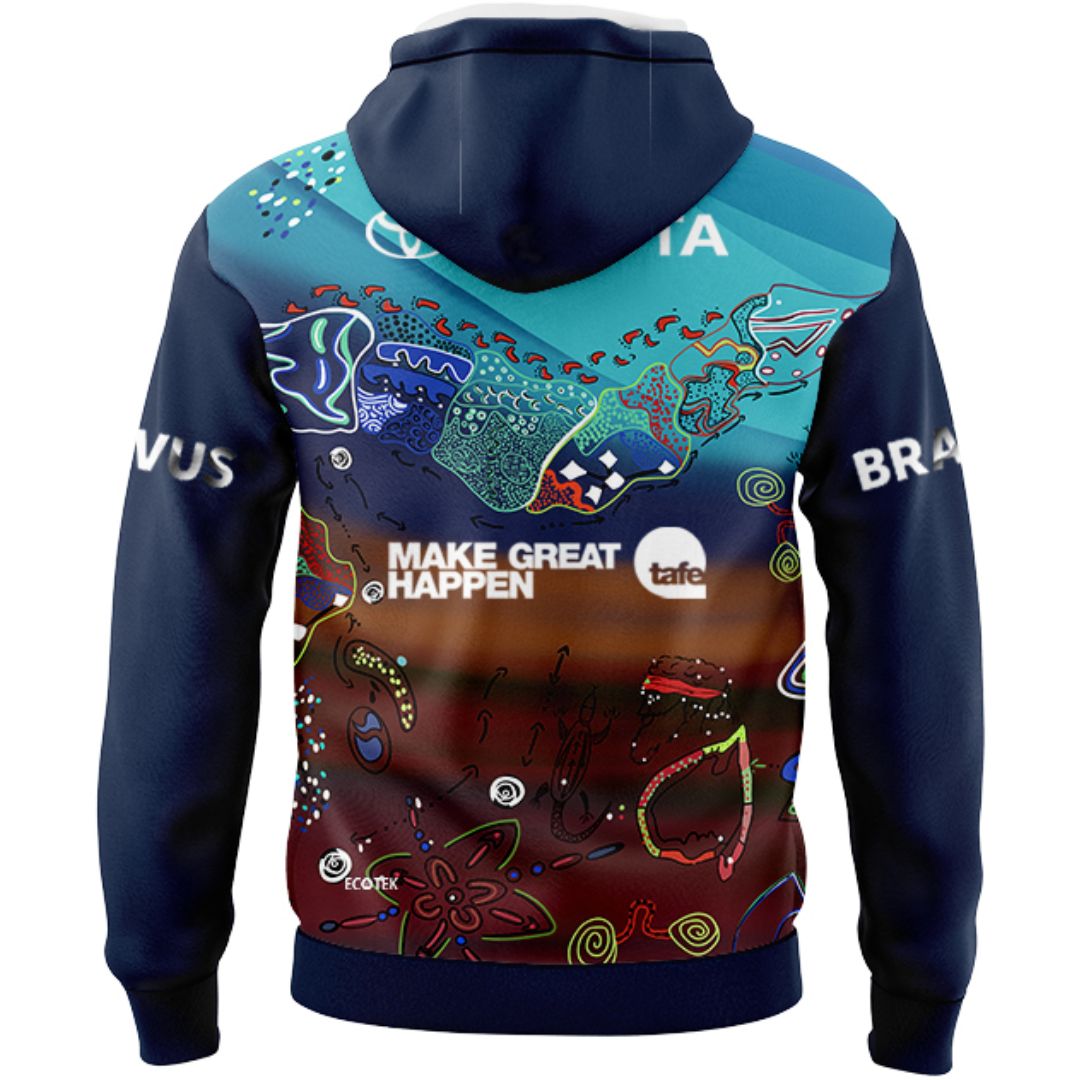 North Queensland Cowboys 2026 Indigenous Hoodie with Zipper