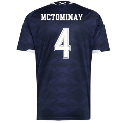 Scotland Football 2026 World Cup McTominay #4 Home Jersey Shirt