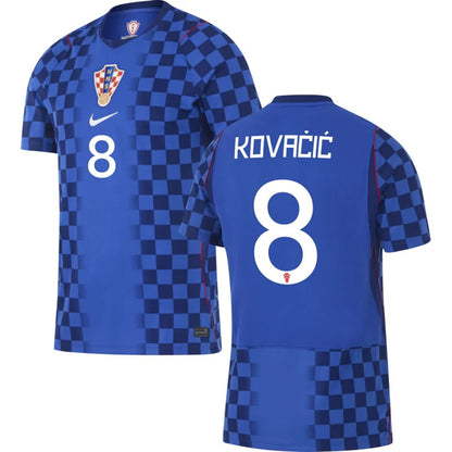 Croatia 2026 World Cup Kovačić #8 Away Jersey Shirt