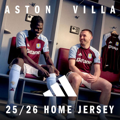 Aston Villa 2025/26 Home Jersey Shirt Player's Edition