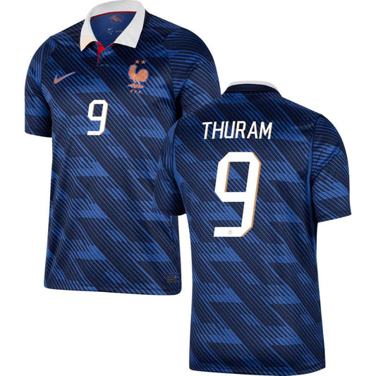 France 2026 World Cup Thuram #9 Home Jersey Shirt