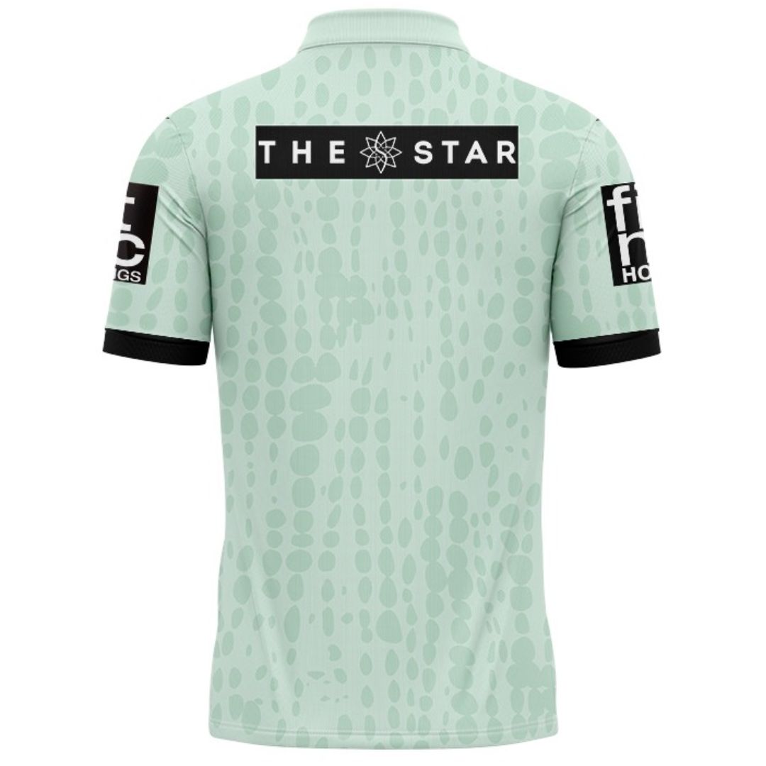 Brisbane Broncos Mint Green Training Polo Shirt