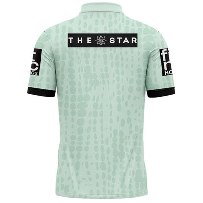 Brisbane Broncos Mint Green Training Polo Shirt