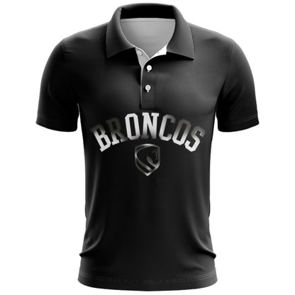 Broncos Black Polo Shirt