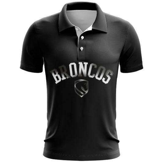 Broncos Black Polo Shirt