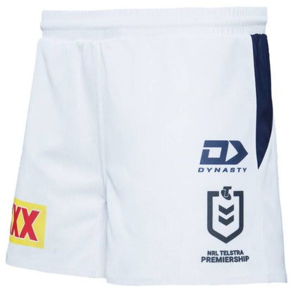North Queensland Cowboys 2024 White Gym Shorts