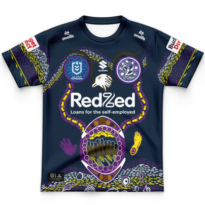 Melbourne Storm 2026 Kids Indigenous Jersey