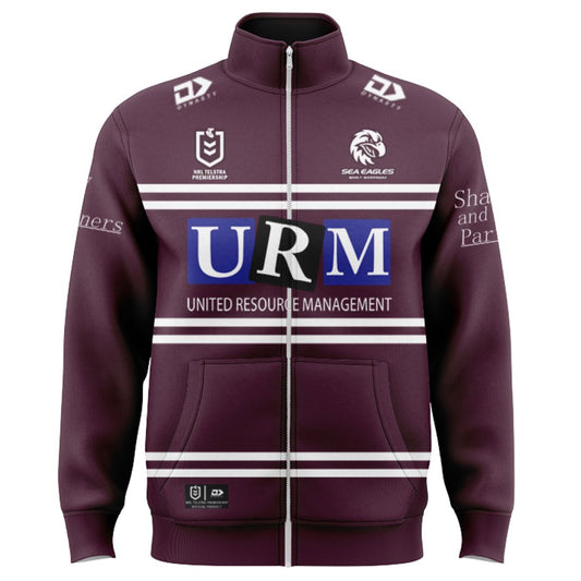 Manly Warringah Sea Eagles 2025 Home Jacket with Zipper