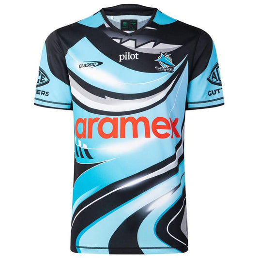 Cronulla Sutherland Sharks 2026 Warm Up Shirt