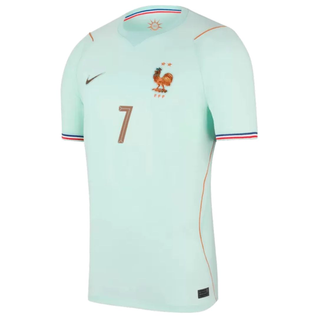 France 2026 World Cup Dembele #7 Away Jersey Shirt