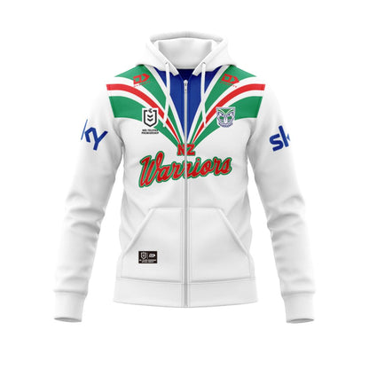 New Zealand Warriors 2024 Heritage Hoodie with Zipper