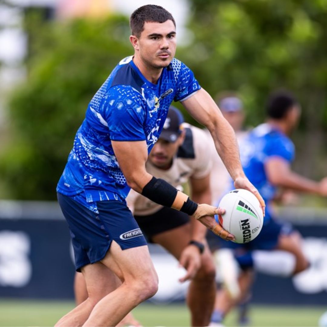 North Queensland Cowboys 2026 Blue Training Shirt