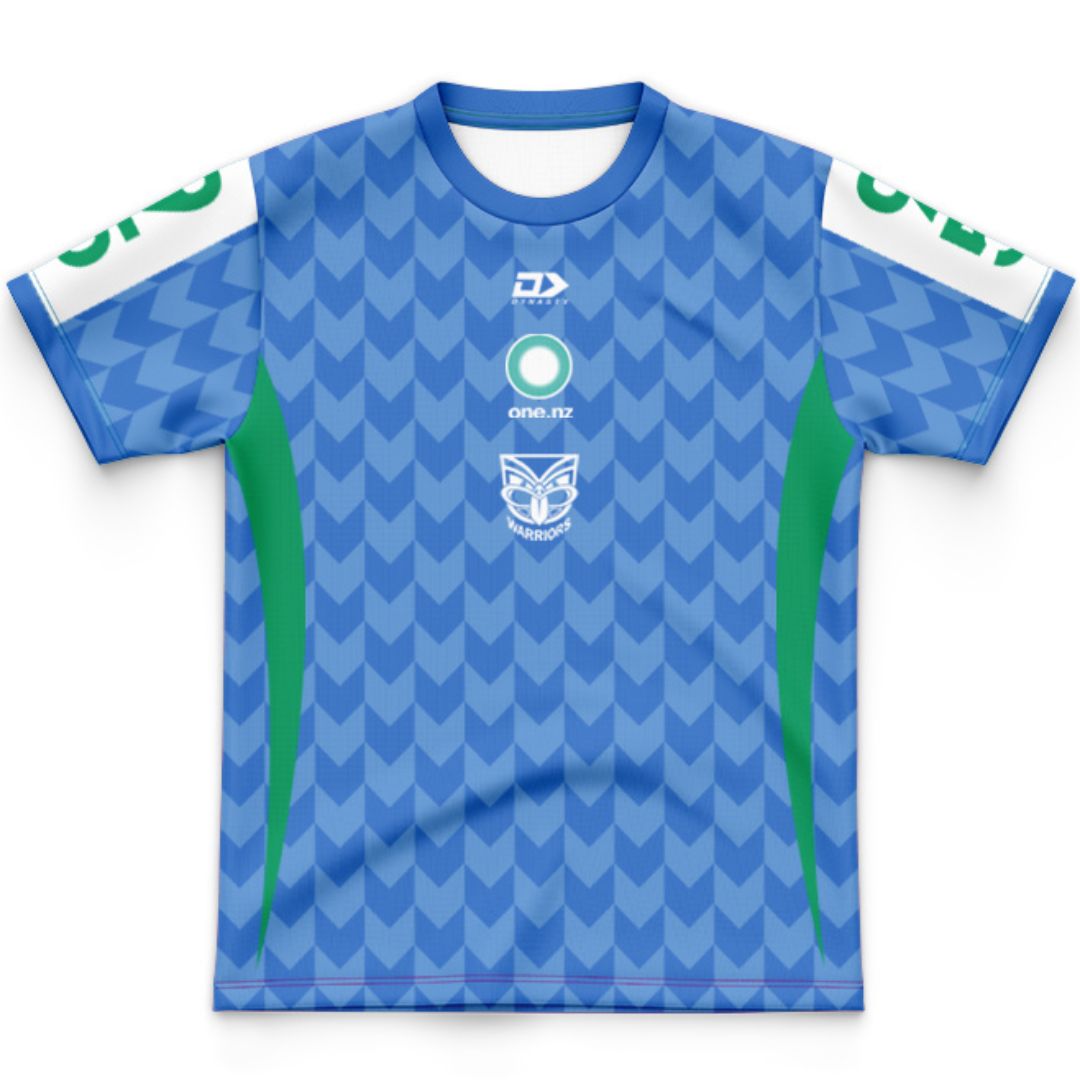 New Zealand Warriors 2026 Kids Captains Run Jersey
