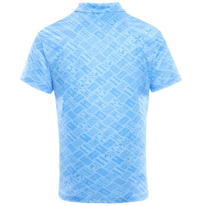 New Zealand Warriors Blue Pasifika Polo Shirt