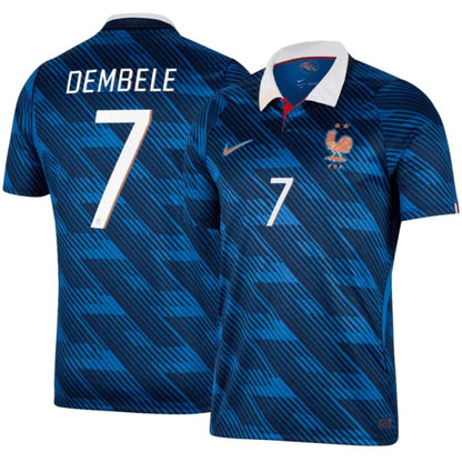 France 2026 World Cup Dembele #7 Home Jersey Shirt
